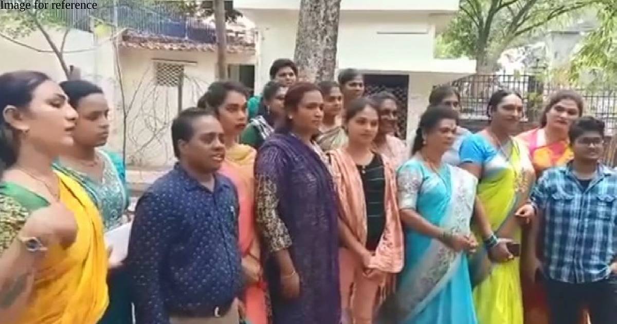 Hyderabad: Transgenders stage protest, demand inclusion of transgender category in official website for TSLPRB jobs